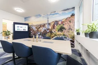 Meetingraum im Coworking Space Rivvers Dortmund-Westfalenpark