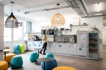 Küche des Coworkingspace Rivvers Bochum-Bermuda3eck