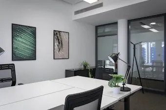 Teambüro im Rivvers Coworking Space Stuttgart Feuerbach