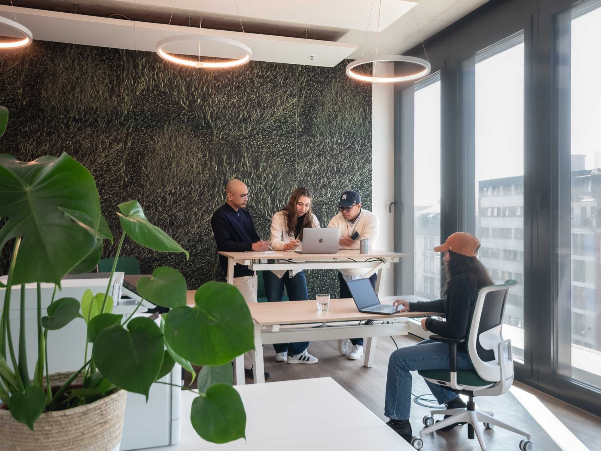 Coworking-Bereich im Rivvers Frankfurt City
