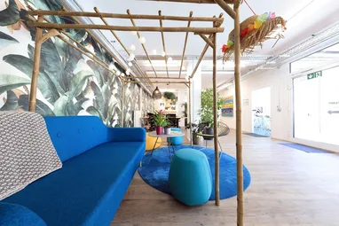 Eingangsbereich im Coworking Space Rivvers Bochum-Bermuda3eck